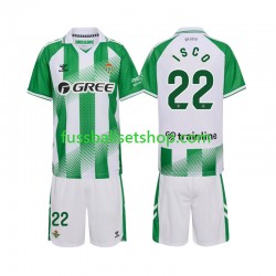 Günstige Fußball Trikotsatz Betis Sevilla Isco 22 Kinder Heimtrikot 2026-2027 Kurzarm