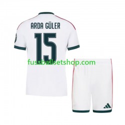 Günstige Fußball Trikotsatz Real Madrid Arda Guler 15 Kinder Heimtrikot 2026-2027 Kurzarm
