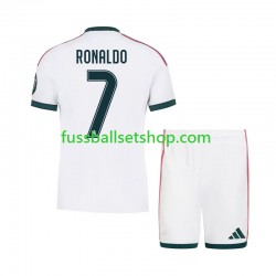 Günstige Fußball Trikotsatz Real Madrid Cristiano Ronaldo 7 Kinder Heimtrikot 2026-2027 Kurzarm