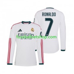 Günstige Fußball Trikotsatz Real Madrid Cristiano Ronaldo 7 Herren Heimtrikot 2026-2027 Langarm