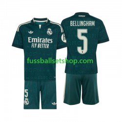 Günstige Fußball Trikotsatz Real Madrid Jude Bellingham 5 Kinder Auswärtstrikot 2026-2027 Kurzarm