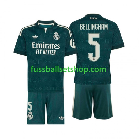 Günstige Fußball Trikotsatz Real Madrid Jude Bellingham 5 Kinder Auswärtstrikot 2026-2027 Kurzarm Günstige Fußball Trikotsatz Real Madrid Jude Bellingham 5 Kinder Auswärtstrikot 2026-2027 Kurzarm