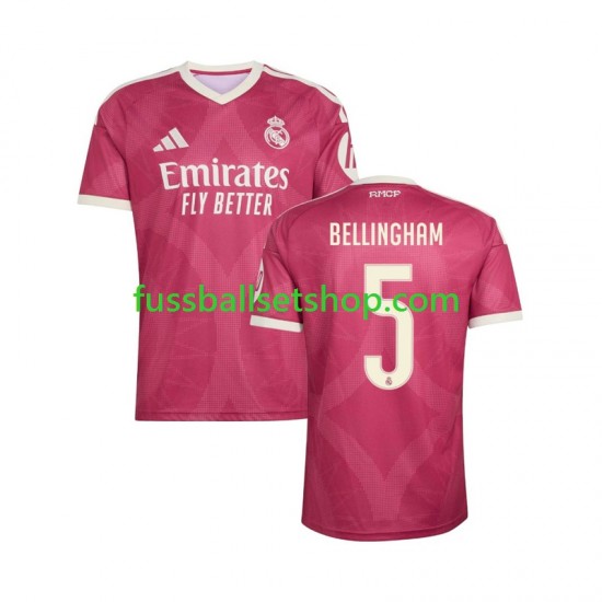 Günstige Fußball Trikotsatz Real Madrid Jude Bellingham 5 Herren Ausweichtrikot 2026-2027 Kurzarm Günstige Fußball Trikotsatz Real Madrid Jude Bellingham 5 Herren Ausweichtrikot 2026-2027 Kurzarm
