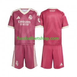 Günstige Fußball Trikotsatz Real Madrid Kinder Ausweichtrikot 2026-2027 Kurzarm