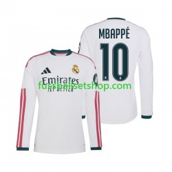 Günstige Fußball Trikotsatz Real Madrid Mbappé Kylian 10 Herren Heimtrikot 2026-2027 Langarm