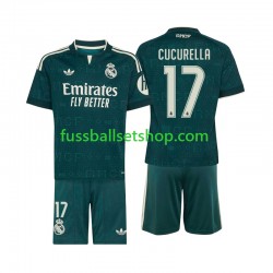 Günstige Fußball Trikotsatz Real Madrid Marc Cucurella 17 Kinder Auswärtstrikot 2026-2027 Kurzarm