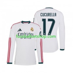 Günstige Fußball Trikotsatz Real Madrid Marc Cucurella 17 Herren Heimtrikot 2026-2027 Langarm