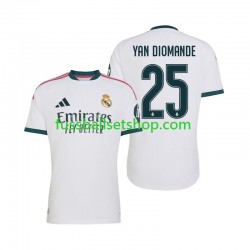 Günstige Fußball Trikotsatz Real Madrid Yan Diomande 25 Herren Heimtrikot 2026-2027 Kurzarm