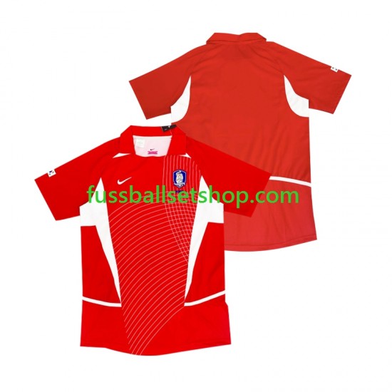 Günstige Fußball Trikotsatz Südkorea Retro Herren Heimtrikot 2002 Kurzarm Günstige Fußball Trikotsatz Südkorea Retro Herren Heimtrikot 2002 Kurzarm