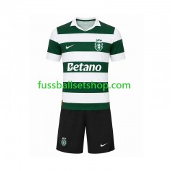 Günstige Fußball Trikotsatz Sporting CP Kinder Heimtrikot 2026-2027 Kurzarm