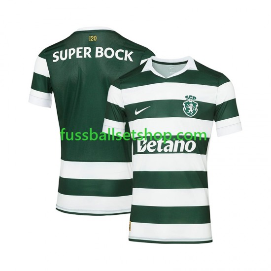 Günstige Fußball Trikotsatz Sporting CP Herren Heimtrikot 2026-2027 Kurzarm