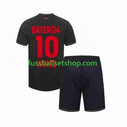 Günstige Fußball Trikotsatz Bayer 04 Leverkusen Florian Wirtz 10 Kinder Heimtrikot 2023-2024 Kurzarm