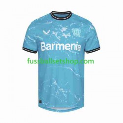 Günstige Fußball Trikotsatz Bayer 04 Leverkusen Herren Ausweichtrikot 2023-2024 Kurzarm