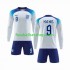 Günstige Fußball Trikotsatz England Kane 9 Kinder Heimtrikot World Cup 2022 Langarm