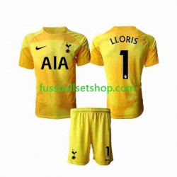 Günstige Fußball Trikotsatz Tottenham Hotspur Hugo Lloris 1 Torwart Kinder Heimtrikot 2022-2023 Kurzarm