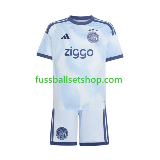 Günstige Fußball Trikotsatz Ajax Amsterdam Kinder Ausweichtrikot 2026-2027 Kurzarm