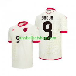 Günstige Fußball Trikotsatz Albanien Armando Broja 9 Herren Auswärtstrikot World Cup 2026 Kurzarm