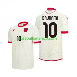 Günstige Fußball Trikotsatz Albanien Nedim Bajrami 10 Herren Auswärtstrikot World Cup 2026 Kurzarm