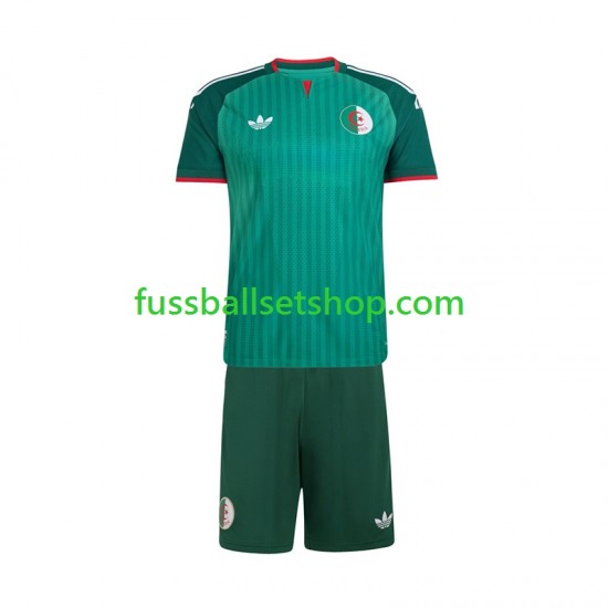 Günstige Fußball Trikotsatz Algerien Kinder Auswärtstrikot 2026 Kurzarm