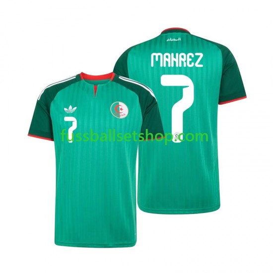Günstige Fußball Trikotsatz Algerien Riyad Mahrez 7 Herren Auswärtstrikot 2026 Kurzarm