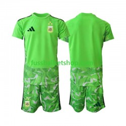 Günstige Fußball Trikotsatz Argentinien Torwart Kinder Ausweichtrikot World Cup 2026 Kurzarm