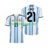 Günstige Fußball Trikotsatz Argentinien Jose Manuel Lopez 21 Herren Heimtrikot World Cup 2026 Kurzarm