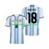 Günstige Fußball Trikotsatz Argentinien Nico Paz 18 Herren Heimtrikot World Cup 2026 Kurzarm