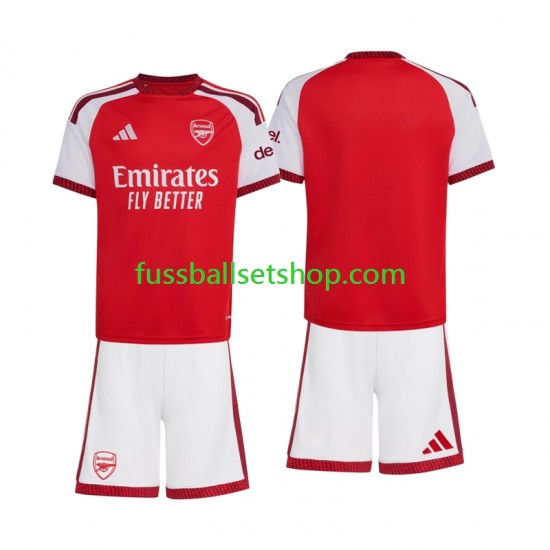 Günstige Fußball Trikotsatz Arsenal Kinder Heimtrikot 2026-2027 Kurzarm