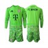 Günstige Fußball Trikotsatz FC Bayern München Torwart Kinder Heimtrikot 2026-2027 Langarm