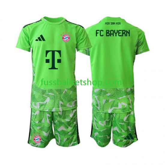Günstige Fußball Trikotsatz FC Bayern München Torwart Kinder Heimtrikot 2026-2027 Kurzarm