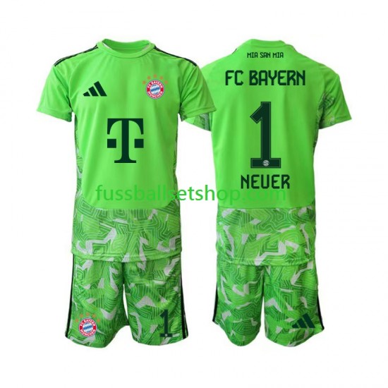 Günstige Fußball Trikotsatz FC Bayern München Manuel Neuer 1 Torwart Kinder Heimtrikot 2026-2027 Kurzarm Günstige Fußball Trikotsatz FC Bayern München Manuel Neuer 1 Torwart Kinder Heimtrikot 2026-2027 Kurzarm