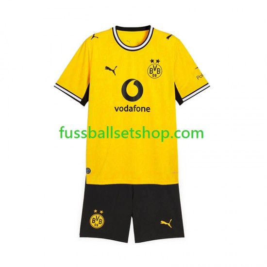Günstige Fußball Trikotsatz Borussia Dortmund Kinder Heimtrikot 2026-2027 Kurzarm