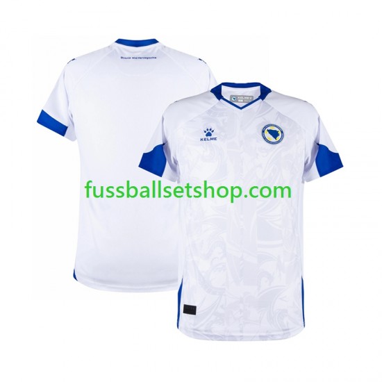 Günstige Fußball Trikotsatz Bosnien-Herzegowina Herren Auswärtstrikot World Cup 2026 Kurzarm