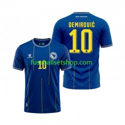 Günstige Fußball Trikotsatz Bosnien-Herzegowina Ermedin Demirovic 10 Herren Heimtrikot World Cup 2026 Kurzarm