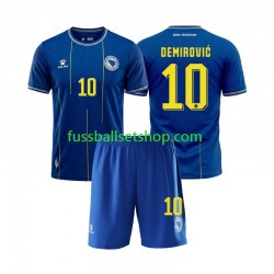 Günstige Fußball Trikotsatz Bosnien-Herzegowina Ermedin Demirovic 10 Kinder Heimtrikot World Cup 2026 Kurzarm
