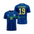 Günstige Fußball Trikotsatz Bosnien-Herzegowina Kerim Alajbegovic 19 Herren Heimtrikot World Cup 2026 Kurzarm