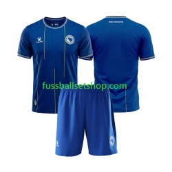 Günstige Fußball Trikotsatz Bosnien-Herzegowina Kinder Heimtrikot World Cup 2026 Kurzarm