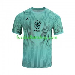 Günstige Fußball Trikotsatz Brasilien Torwart Herren Ausweichtrikot World Cup 2026 Kurzarm