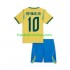 Günstige Fußball Trikotsatz Brasilien Neymar JR 10 Kinder Heimtrikot World Cup 2026 Kurzarm