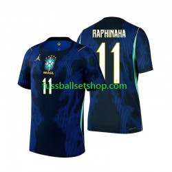Günstige Fußball Trikotsatz Brasilien Raphinha 11 Herren Auswärtstrikot World Cup 2026 Kurzarm