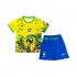 Günstige Fußball Trikotsatz Brasilien Special Kinder Heimtrikot 2026 Kurzarm