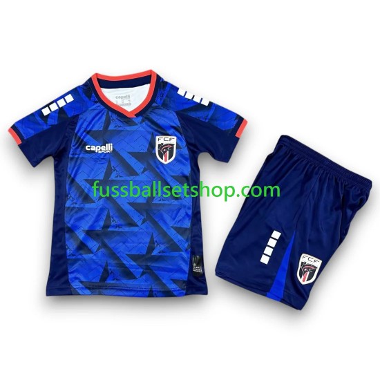 Günstige Fußball Trikotsatz Cape Verde Kinder Heimtrikot World Cup 2026 Kurzarm Günstige Fußball Trikotsatz Cape Verde Kinder Heimtrikot World Cup 2026 Kurzarm