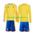 Günstige Fußball Trikotsatz Kolumbien Kinder Heimtrikot World Cup 2026 Langarm