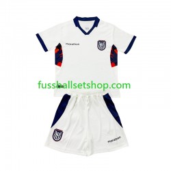 Günstige Fußball Trikotsatz Ecuador Kinder Ausweichtrikot World Cup 2026 Kurzarm