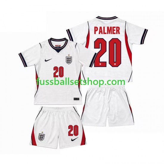 Günstige Fußball Trikotsatz England Cole Palmer 20 Kinder Heimtrikot World Cup 2026 Kurzarm
