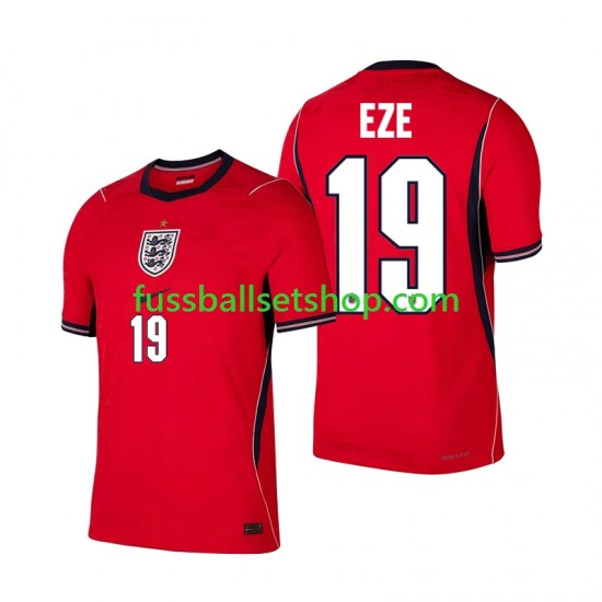 Günstige Fußball Trikotsatz England Eberechi Eze 19 Herren Auswärtstrikot World Cup 2026 Kurzarm