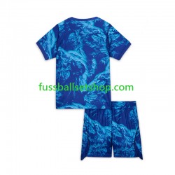 Günstige Fußball Trikotsatz England Torwart Kinder Ausweichtrikot World Cup 2026 Kurzarm