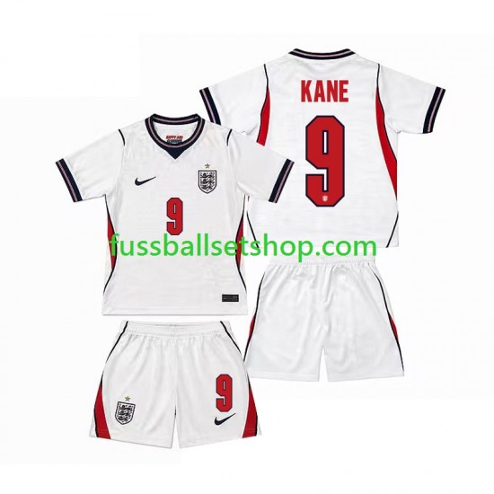 Günstige Fußball Trikotsatz England Harry Kane 9 Kinder Heimtrikot World Cup 2026 Kurzarm