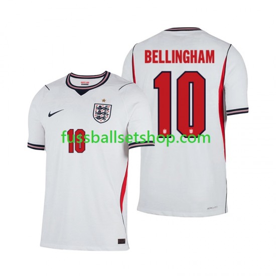 Günstige Fußball Trikotsatz England Jude Bellingham 10 Herren Heimtrikot World Cup 2026 Kurzarm