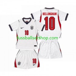 Günstige Fußball Trikotsatz England Jude Bellingham 10 Kinder Heimtrikot World Cup 2026 Kurzarm